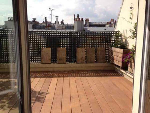 Aménagement de balcons en bois Paris