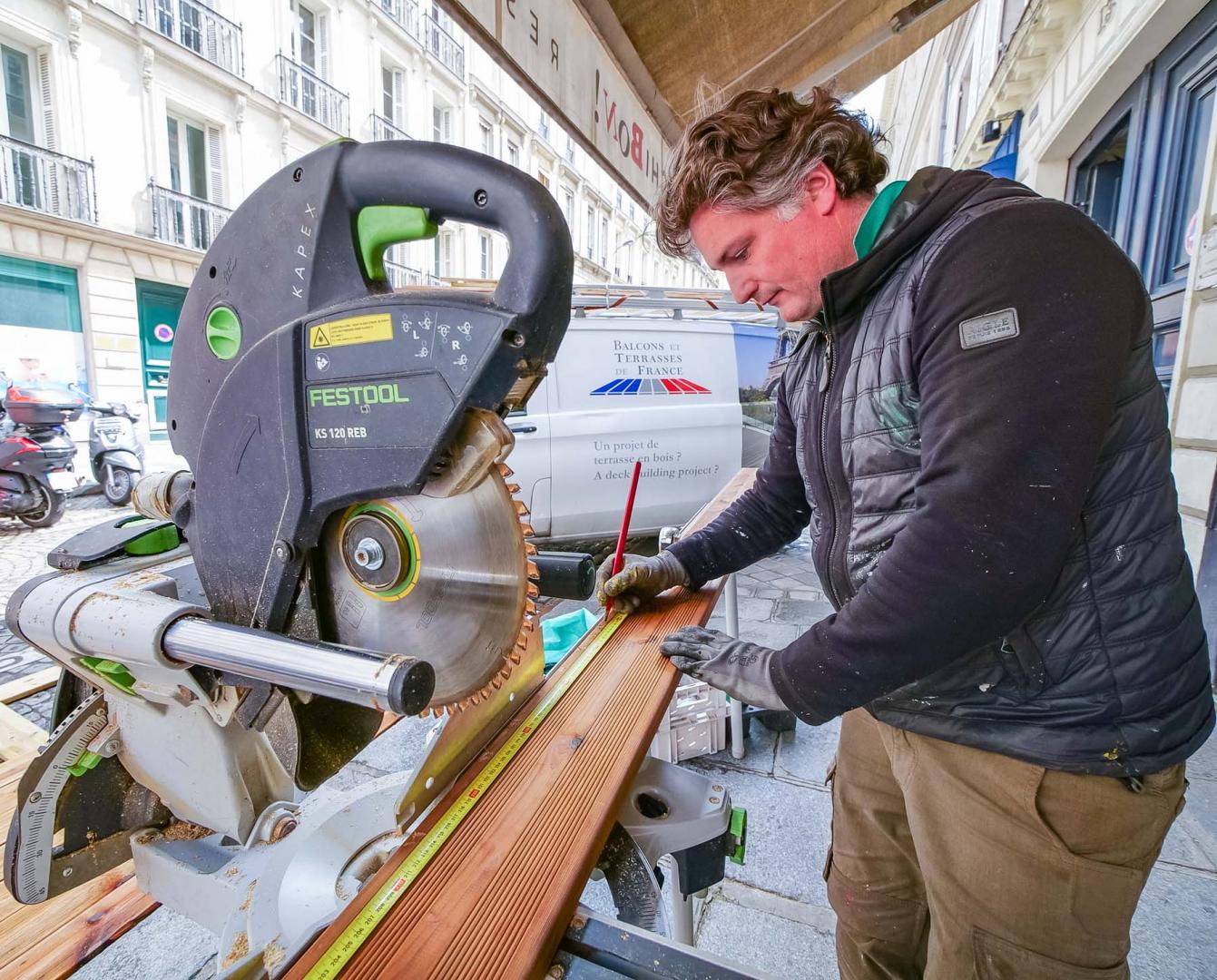 Construction de terrasse en bois Paris