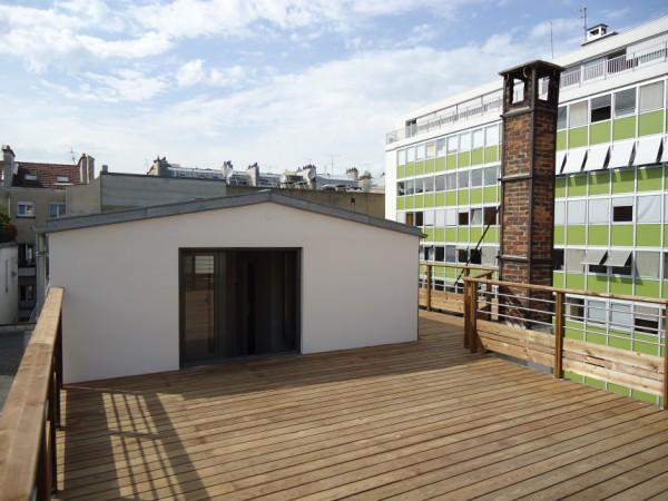Aménagement de balcons en bois Paris