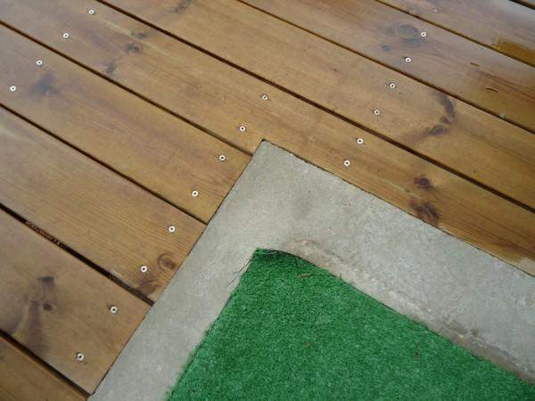 Terrasse en bois sur pilotis Paris