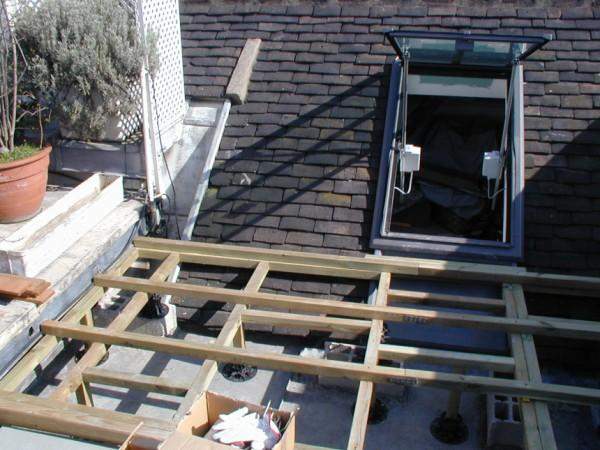 Installation de terrasse en bois Paris