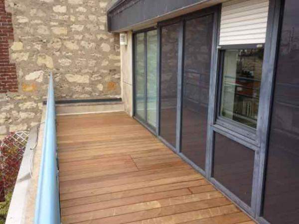 Aménagement de balcons en bois Paris