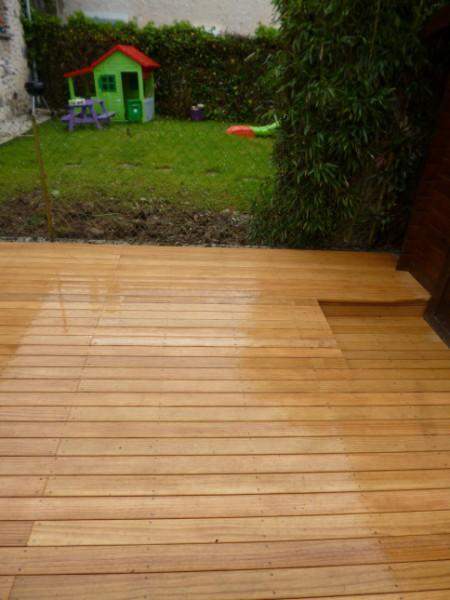 Atelier de fabrication de lames de terrasses en bois à Paris