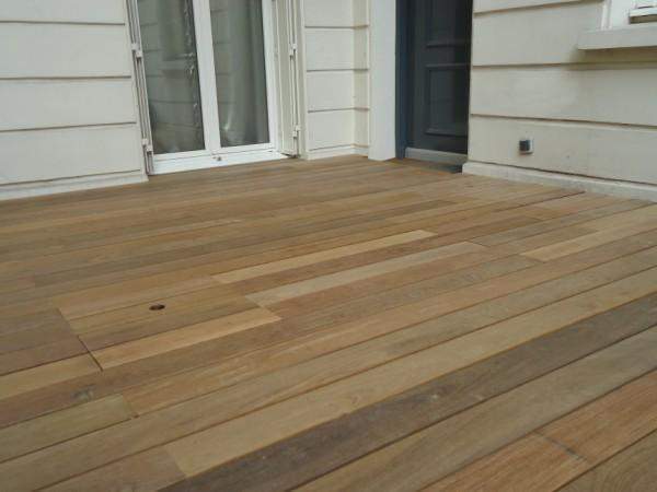 Fabrication de lames de terrasses en bois Paris