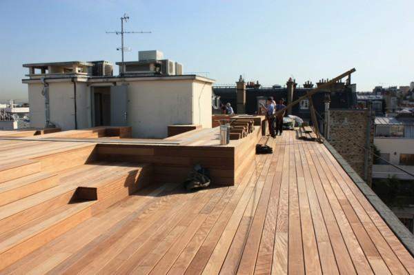 Entreprise de construction de terrasses en bois à Paris
