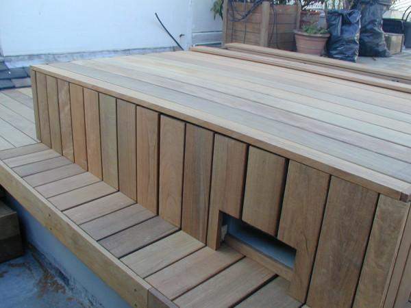 Installation de terrasse en bois Paris