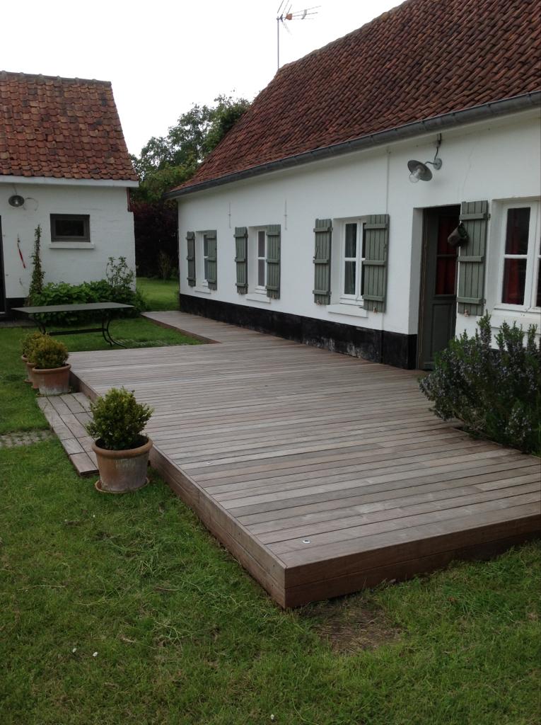 Balcons et Terrasses de France Terrasse permanente en bois - usage pour particulier - secteur île de france