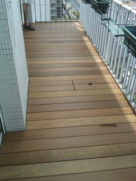 Tous travaux d’aménagement de balcons en bois à Paris