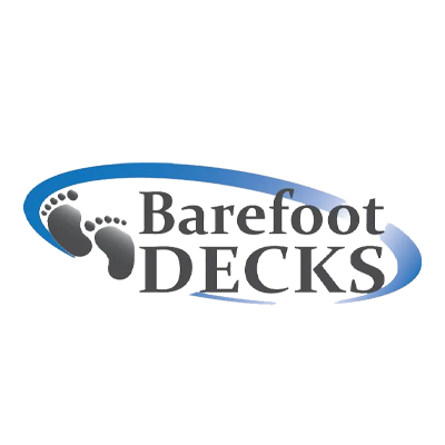 Logo barefoot decks