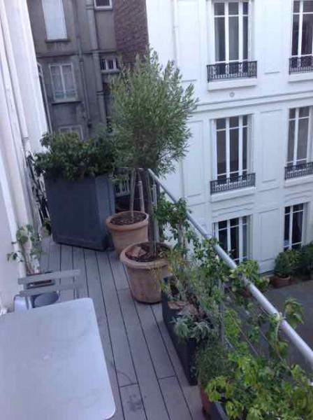 Aménagement de balcons en bois Paris