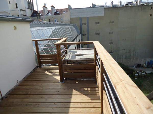 Tous travaux d’aménagement de balcons en bois à Paris