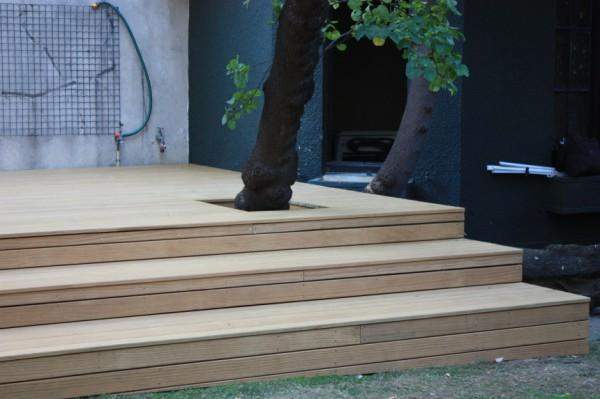 Fabrication de lames de terrasses en bois Paris