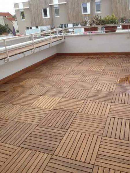Atelier de fabrication de lames de terrasses en bois à Paris